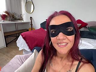 velhinha safada joins wild gangbang with young guys banging hard in interracial orgy. skinny latina moans loud in doggystyle!