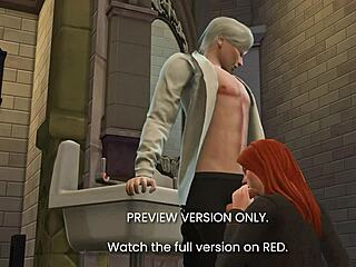 What’s behind Ginny’s naughty revenge in 3D hentai preview?