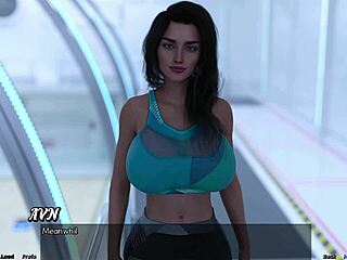 Stranded in space, planning hardcore fucks with busty Indian milf