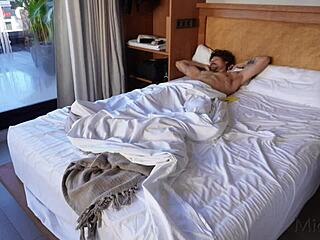 Her Big Ass Wakes Me Up Riding My Shaft in Bed