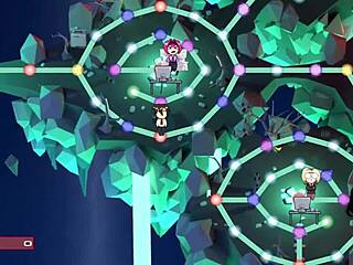 under contract animation - loser gets pounded by winner in wild clash!