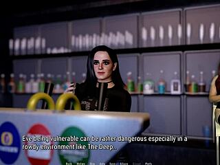 Tales From The Deep Eve Ep 6: Wild Corset Masturbation in Night Club