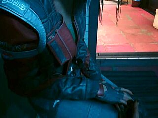 Panam and Laguna Bend sex scene in Cyberpunk 2077 game with ultra settings