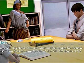 Academy 125 Hentai Game Scene