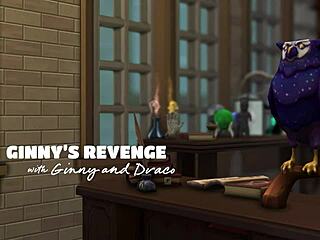 What’s behind Ginny’s naughty revenge in 3D hentai preview?