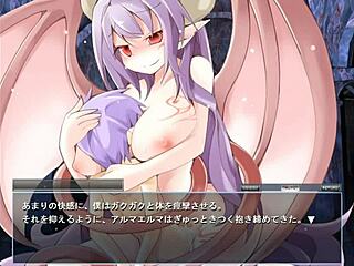 Alma Elma in Anime Game Monster Hentai