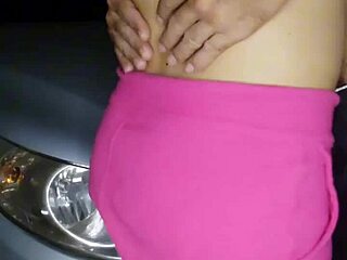 Amanda Got Horny and Offered Her Pussy in the Garage. Latina Loves Wild Action.