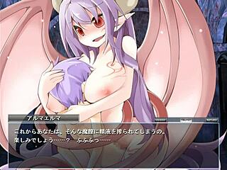 Alma Elma in Anime Game Monster Hentai
