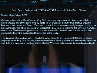 Mera Firelyte at Kitty Club, DANCING as Intergalactic SLUTS in Wild Anime Scene S2E5