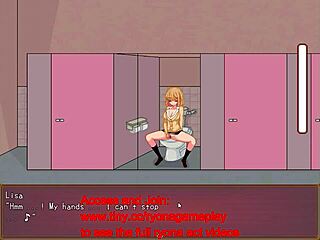 hey, wanna see college lady banging guys in new hentai game?