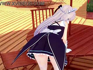 Belfast Seduces for Lunch and Hard Fuck in Sheer Azurlane POV