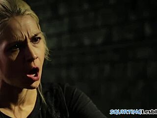 uhh, dominant lesbo fingering a tight babe so hard...