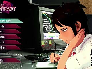 under contract animation - loser gets pounded by winner in wild clash!