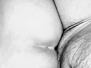 Colombian Big Ass Takes Monster Cock in Hard Anal. Black and White Intense Fucking!