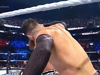 AJ Styles battles Finn Bálor at Survivor Series 2022.