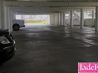 Street Whore Gives Sloppy Blowjob to Her Dominative Daddy