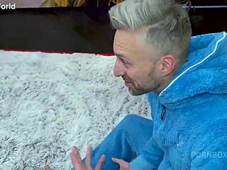 Wow, first time casting with young teen Anete Jordan, she's nervous!