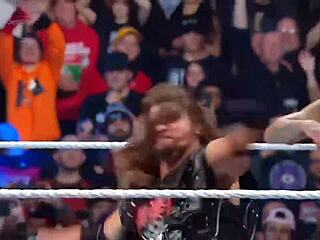 AJ Styles battles Finn Bálor at Survivor Series 2022.