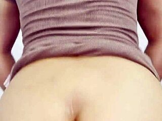 I love flipping my Latina girlfriend over to watch her ass shake while riding in the bedroom