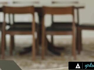 Naughty Milf Serene Siren Tests Sex Toys on Petite Kimmy Kimm