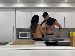 big ass latina milf colombiana banged by boyfriend's friend at home!