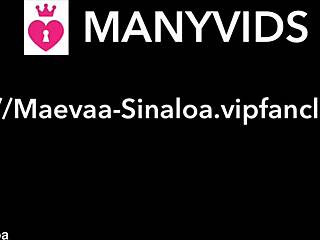 maevaa sinaloa gets slammed hard outdoors like a total slut. dude fills her up!