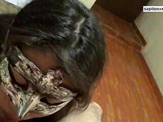 my amiga just loves sucking cock during hot interviews