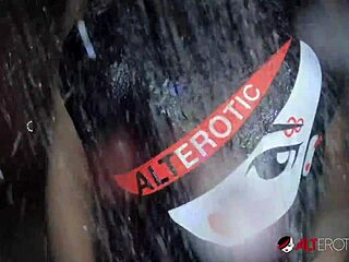 Wow! Tattooed Blonde Adalind Gray Toys in Shower!