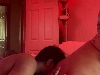 my bbc boyfriend devours this thick ebony pussy with hunger