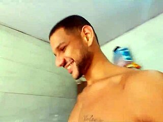 Brazilian babe handles huge cock with brutal blowjob skills. She’s wild with big tits on display!