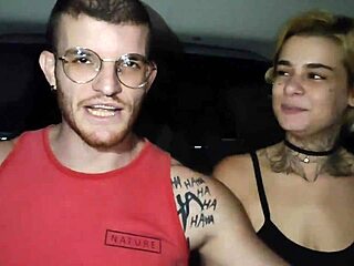 Paid Uber Ride with a Sloppy Deepthroat Surprise