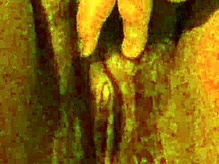 Opening my wet virgin pussy for a good lick