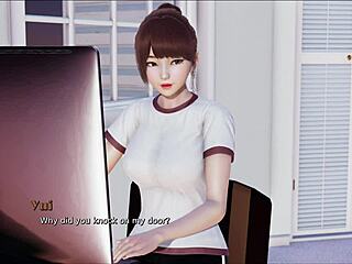 Indian Brunette Shows Off Big Ass in Steamy Scene