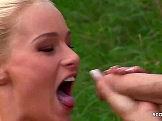 Skinny Teen Seduces for Anal DP in Parody Threesome