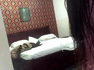 CrazyBitch Twerks Wild on Landlord's Bed During His Holiday Absence. What a Bold Move!