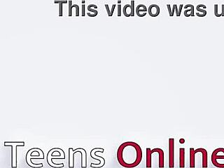 Fit trainer with big tits jerks me off in gym