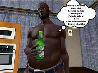 This wet dreams comic part 2 in spanish features a latina teen dancing seductively for an old man. 😏💦