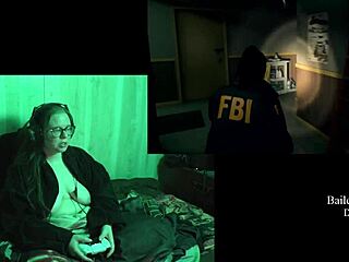 Naked playthrough of Alan Wake 2, part 2, featuring BBW character with big tits and glasses