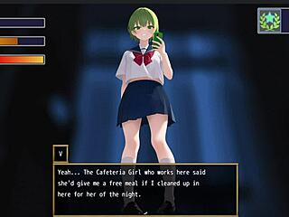 Femuzero Green Haired Girl Suggestively Sits on Face for Femdom Pleasure