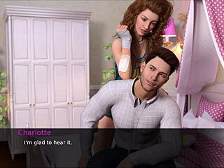 Hell Yeah! Charlotte Takes Charge of Erotic Massages in 3D Game!