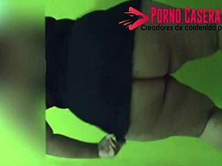 mature latina with big ass dances undressing in homemade bbw video