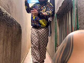 Wanna see my naughty wife greet the delivery guy naked at home?