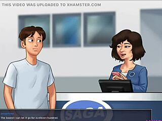 stepmom and stepsis with huge boobs get fucked