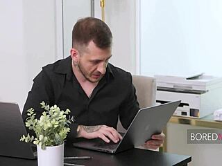 Audrey Royal and Team Bang Hard in Office