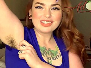 Hey babe, check out my armpit hair growing wild for you!