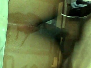 Real latina couple gets dirty with ass licking and nipple piercing close-up 😍