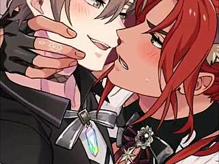 Hey, wanna know what Dante’s strong persuasion gets Dan-Dan after hours in this wild anime scene?