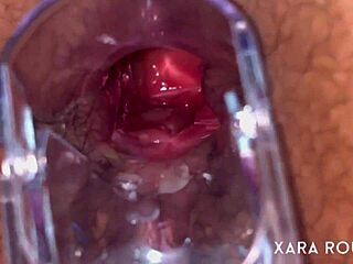 seeing that mature bbw take it deep in hairy anal with speculum