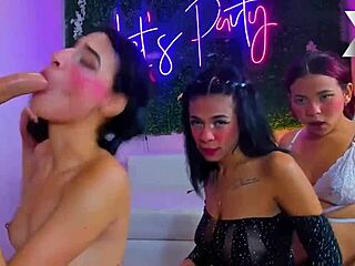 super blowjobs from latina girls - sloppy deepthroat and spitting on small 18+ tits