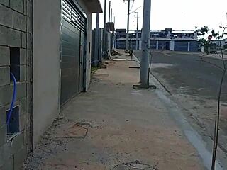 Brazilian pedreiro gets lucky and bangs hot boss lady on construction site